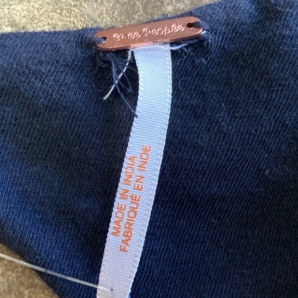 NWOT FREE PEOPLE LITA BOHO EMBROIDERED TOP! - Picture 6 of 7